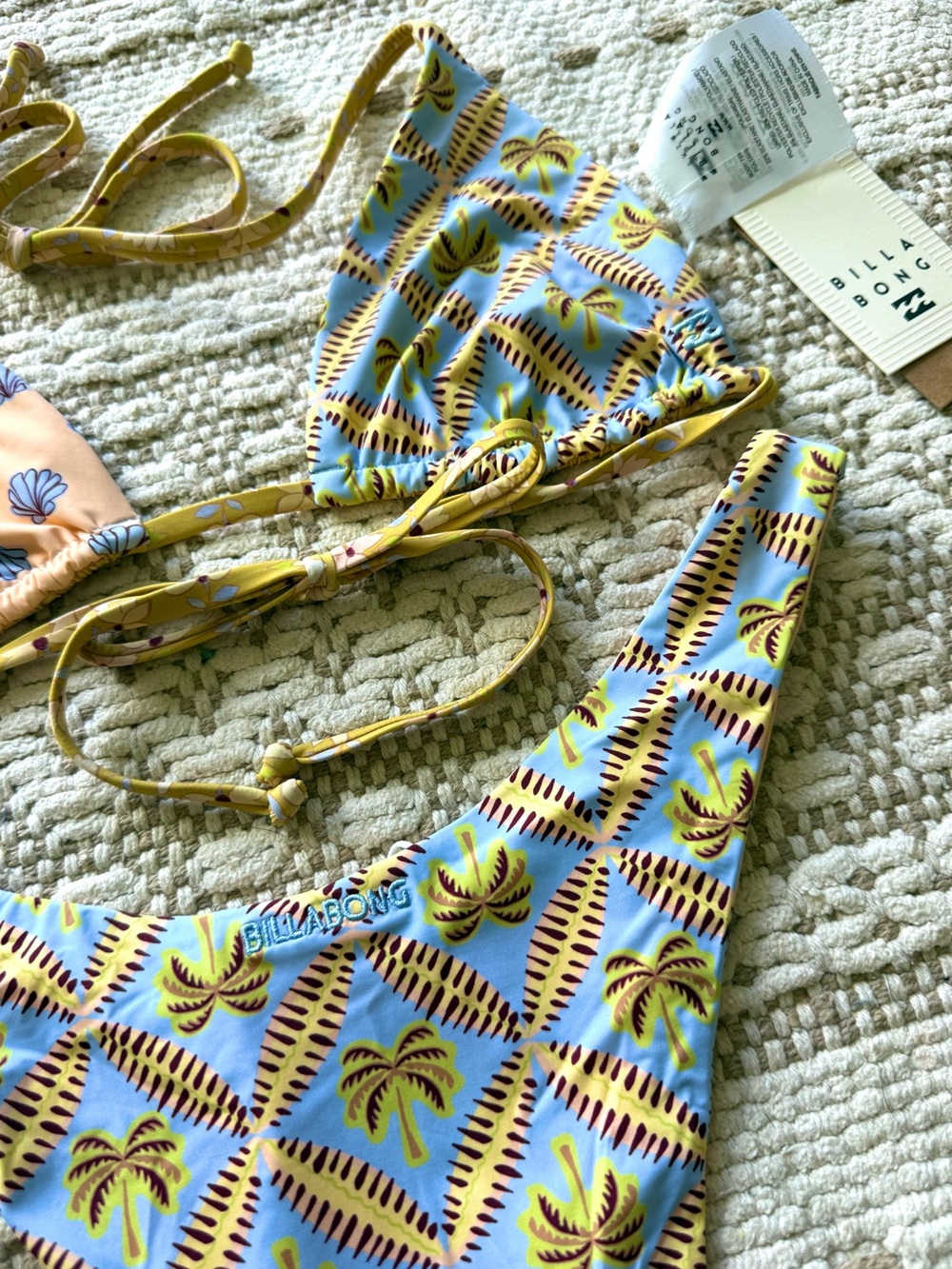 π₯π₯BILLABONG - REVERSIBLE SOUL STOKE MULTI SLIDE TRIANGLE DIPPI BIKINI SETπ₯π₯ - Picture 13 of 13